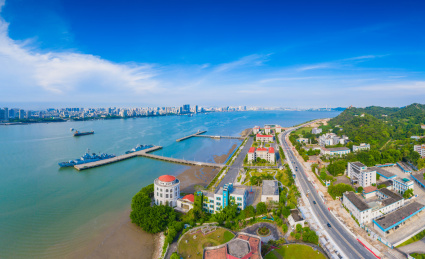 中国广东省汕头市城市风光