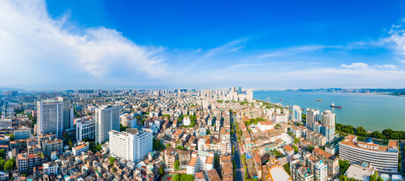 中国广东省汕头市城市风光