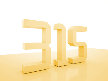 315消费者权益保护日，3D渲染文字背景