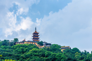 中国江苏南通狼山风景名胜区