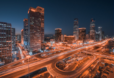 城市夜景 北京