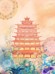 敦煌莫高窟九层楼