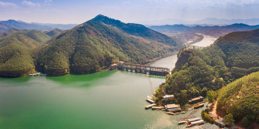 广西贺州贺江合面狮水库