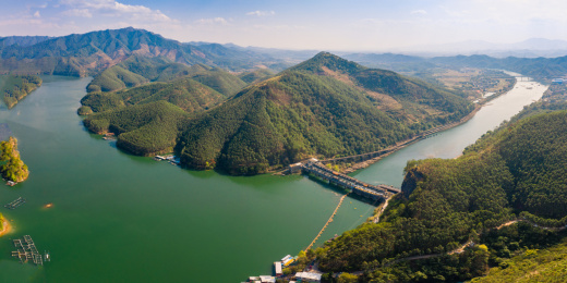 广西贺州贺江合面狮水库