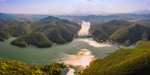 广西贺州贺江合面狮水库