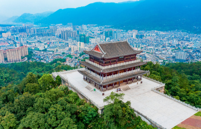 中国福建省宁德市镜台山公园