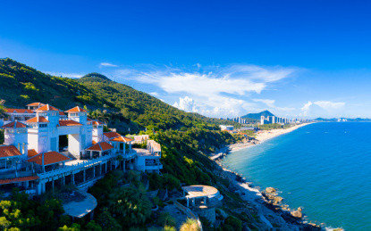 中国广东省阳江市海陵岛大角山公园