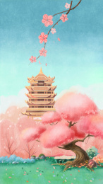武汉樱花盛开季