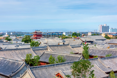 中国山西忻州古城