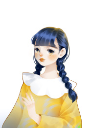 双马尾少女