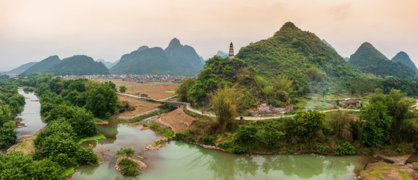 广西贺州钟山喀斯特画廊