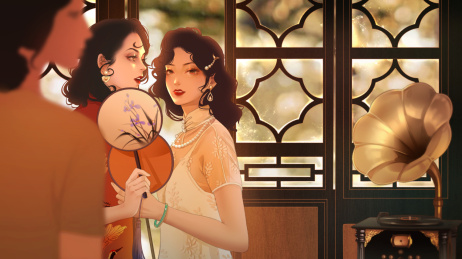 人物立绘之旗袍美人