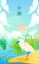 小满节气插画
