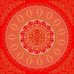 中国风民族风插画