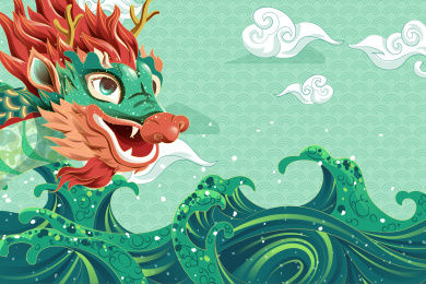 端午节矢量插画