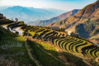 四川省攀枝花市米易县新山梯田