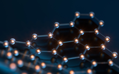 创意化学分子模型 3D渲染