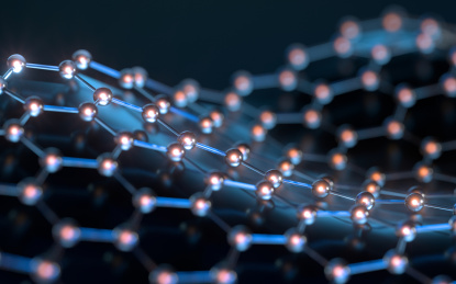 创意化学分子模型 3D渲染