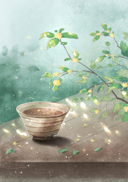 中国风意境插画