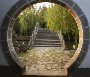 当涂县太白镇，李白墓园