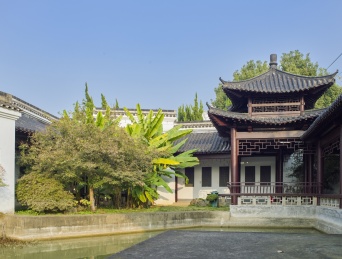 当涂县太白镇，李白墓园