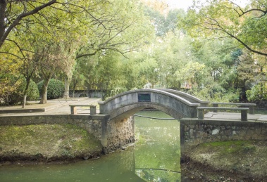 当涂县太白镇，李白墓园