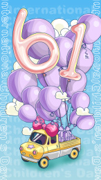 六一儿童节插画海报