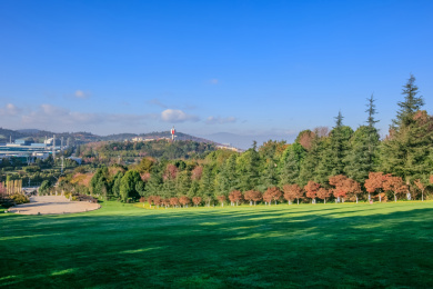 云南省玉溪市红塔山公园建筑景观