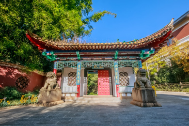 云南省玉溪市庭院古建园林建筑