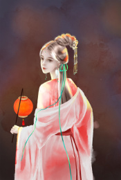 提灯女子