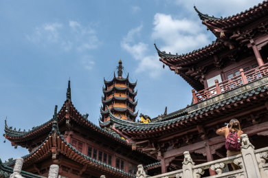 中国江苏省镇江金山寺