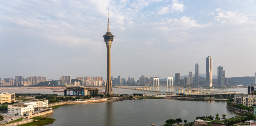 中国澳门城市风光,澳门塔