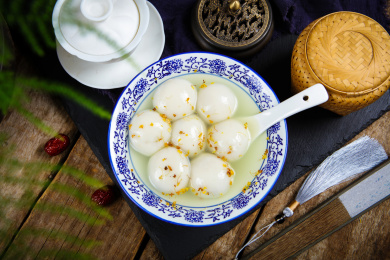 传统美食小吃元宵汤圆