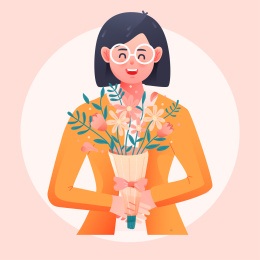 教师节海报老师上课辅导课堂学习背景插画