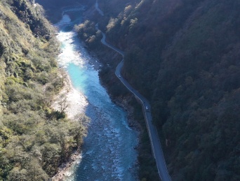 云南省怒江州独龙江风光