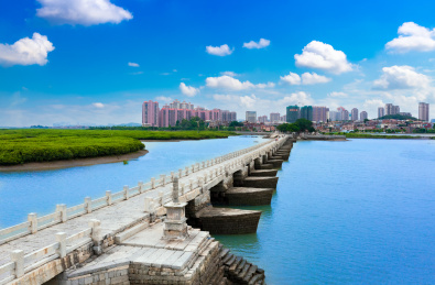 中国福建省泉州市洛阳桥风景区