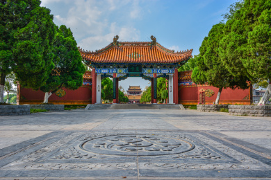 河南省开封市龙庭景区风光