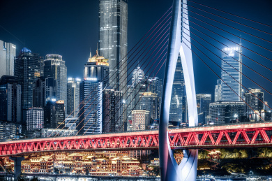 中国重庆千厮门大桥