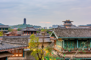 中国湖北襄阳唐城影视基地