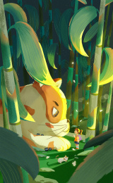 在丛林里遇到大猫