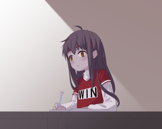 二次元小萝莉学习