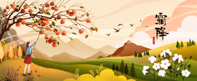 一个女孩的二十四节气之霜降