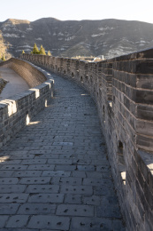 中国山西阳泉市平定县娘子关风景区长城