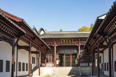 采石矶风景区，李白纪念馆