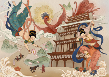 敦煌之莫高窟与飞天