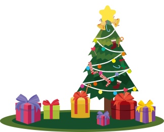圣诞树礼物盒