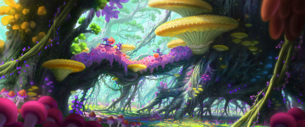 游戏场景精灵森林