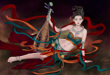 飞天琵琶