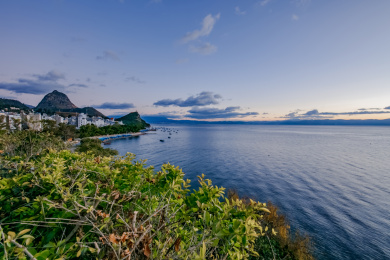 云南省玉溪市抚仙湖自然风光