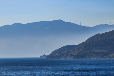 云南省玉溪市抚仙湖自然景观